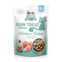 Ласощі Brit Raw Treat Freeze-dried Urinary д/котів д/сечовидільної системи курка та індичка - 40 г
