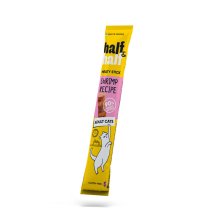 Ласощі для котів Half&Half м'ясна паличка з креветкою для котів - 5 г