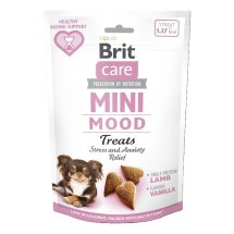 Ласощі Brit Care Mini Treats Mood д/собак малих порід проти стресу ягня смак ваніль - 50 г