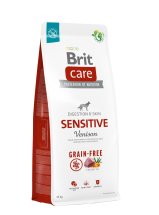 Сухий корм Brit Care Dog Grain-free Sensitive для собак з чутливим травленням, беззерновий з олениною - 12 кг
