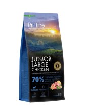 Корм сухий Profine Junior Large Chicken and Potatoes для цуценят та юніорів великих порід, з куркою та картоплею - 12 кг