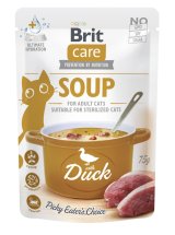 Корм вологий "Суп для котів Brit Care Soup with Duck з качкою" - 75 г