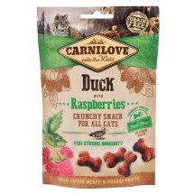 Ласощі Carnilove Cat Crunchy Snack для котів, качка та малина - 50 г