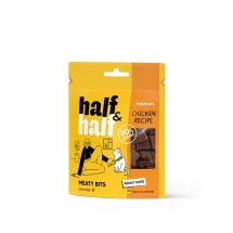 Ласощі для котів Half&Half м'ясні шматочки для котів - 50 г