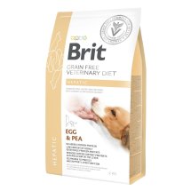 Сухий корм Brit GF VetDiet Dog Hepatic для собак, при хворобі печінки, з яйцем, горохом, бататом та гречкою - 2 кг