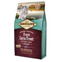 Сухий корм Carnilove Fresh Carp & Trout для стерилізованих котів, риба - 2 кг