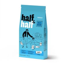 Сухий корм Half&Half для цуценят усіх порід, із яловичиною - 12 кг