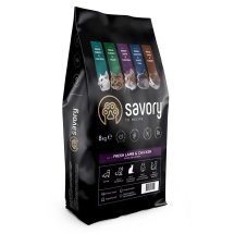 Savory Adult Cat Steril Fresh Lamb & Chicken Сухий корм для стерилізованих котів зі свіжим ягням і куркою - 8 кг