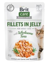 Вологий корм Brit Care Cat Pouch для котів, в желе, тунець - 85 г