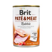 Вологий корм Brit Care Pate & Meat для собак, з кроликом - 400 г