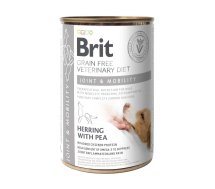 Вологий корм Brit GF VetDiet Joint & Mobility для собак, підтримка здоров'я суглобів, оселедець, індичка та горошок - 400 г