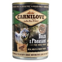 Вологий корм Carnilove Duck & Pheasant для собак, качка та фазан - 400 г