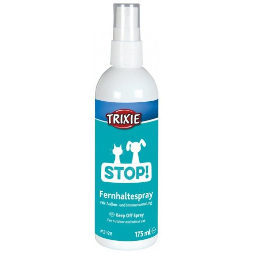 Спрей-відлякувач Trixie Stop! Keep Off Spray для котів та собак захищає від подряпин та укусів місць 175 мл - 1 шт
