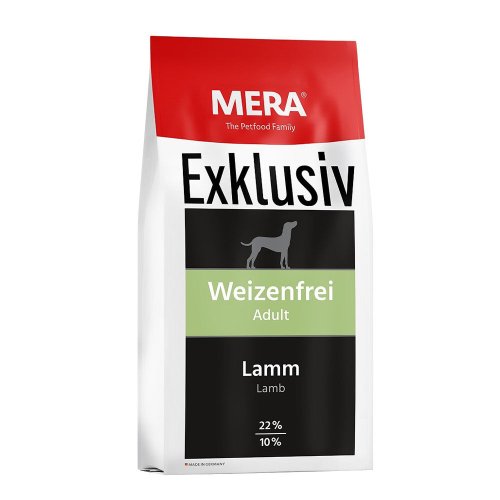 MERA Dog EXCLUSIV weizenfrei Adult Lamm корм для собак з ягням (без пшениці) - 15 кг