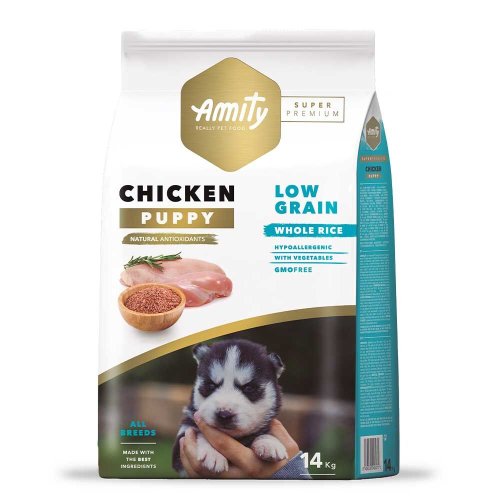 Amity Dog Super Premium Puppy для цуценят усіх порід з куркою