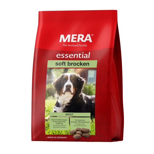 MERA Dog Essential Soft Brocken корм для собак з норм рівнем активності (м'яка крокета) - 1 кг