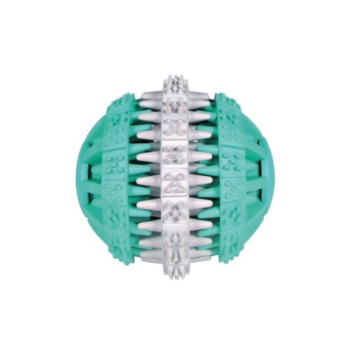 Іграшка Trixie Denta Fun для собак М'яч-котушка для чистки зубів з м'ятним смаком гума 6 см - 1 шт