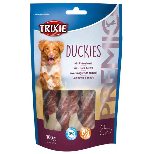 Ласощі Trixie Premio Duckies для собак кісточки з качкою 100 г - 1 шт