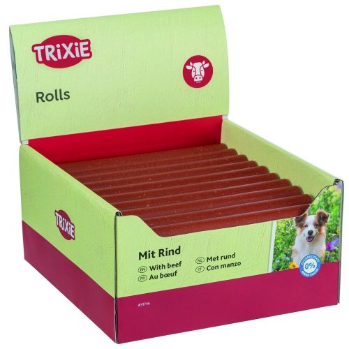 Ласощі Trixie для собак Палички жувальна з яловичиною 17 см 65г 50 шт - 1 шт