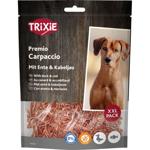 Ласощі Trixie Premio Carpaccio XXL для собак з качкою та рибою 80 г - 1 шт