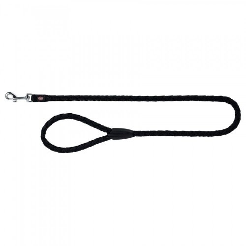 Повідець Trixie для собак Cavo чорний нейлон розмір S-М 1 м/12 мм - 1 шт