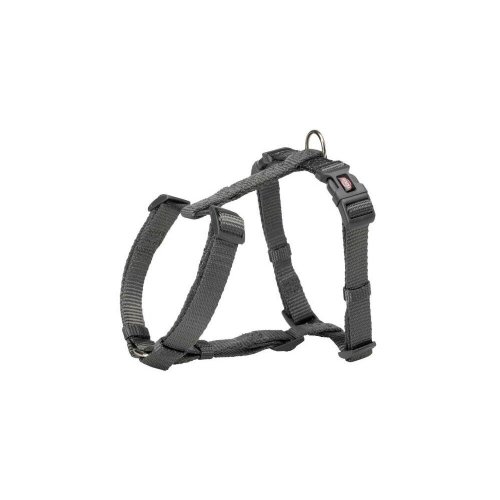 Шлея-вісімка Trixie для собак Premium Н-подібна нейлон графітова розмір L-XL 75-120 см/25 мм - 1 шт