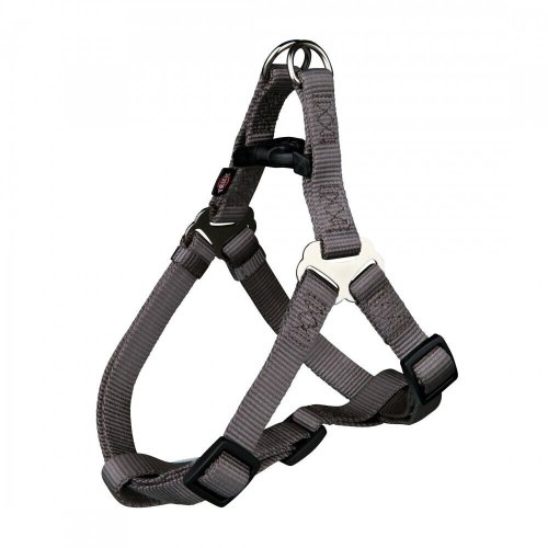 Шлея-петля Trixie для собак Premium нейлон розмір M 50-65 см/20 мм - Графітовий