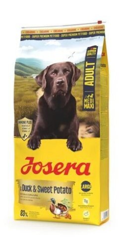 Josera Medium Maxi Adult Duck & SweetPotato Сухий корм для дорослих собак великих порід Качка Солодка картопля, 12 - 12.5 кг
