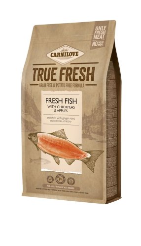 Сухий корм Carnilove True Fresh для дорослих собак всіх порід, з рибою, 1 - 1.4 кг